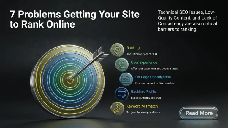 7 Problems Getting Traffic Site to Rank